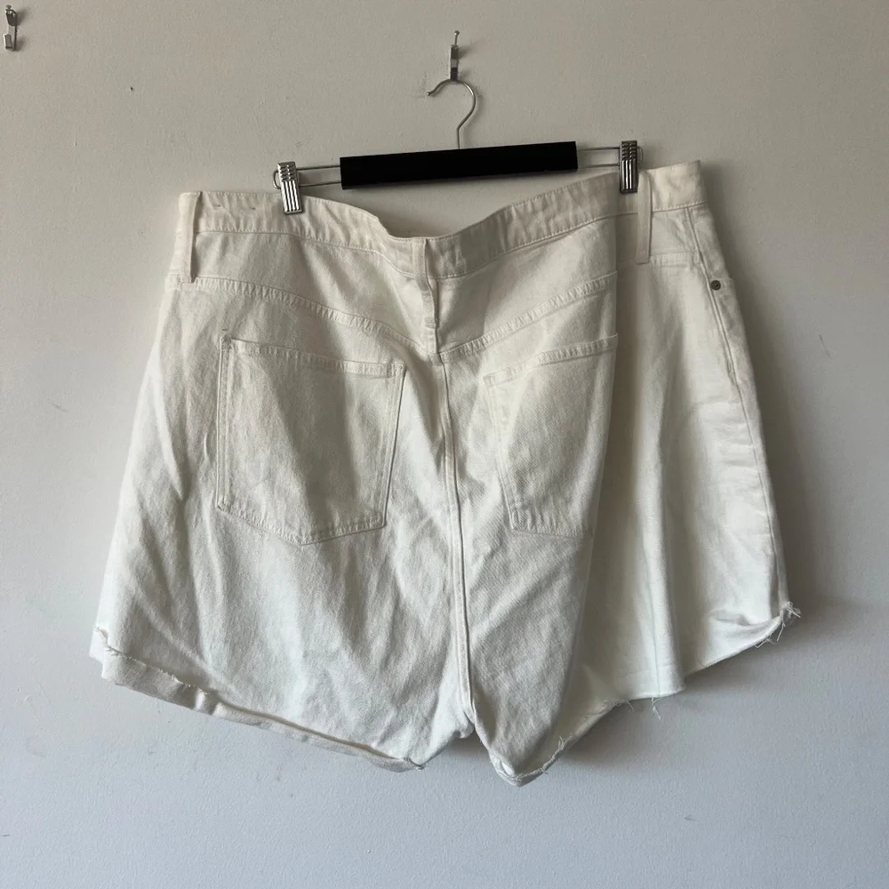 Madewell Curvy High-Rise Denim Shorts size 37 - Picture 10 of 11